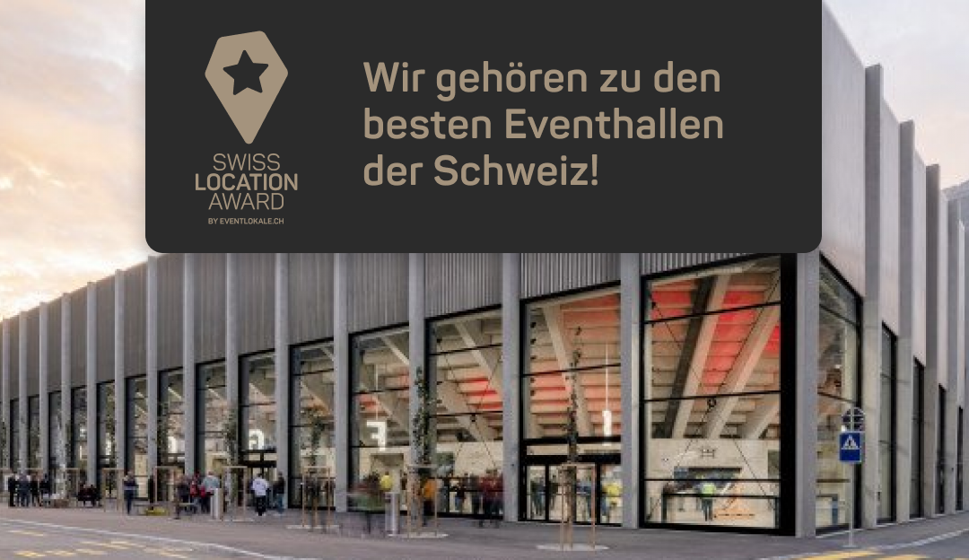 Lonza Arena gehört offiziell zu den besten Eventhallen der Schweiz