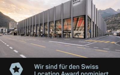 Lonza Arena erneut für den Swiss Location Award nominiert!